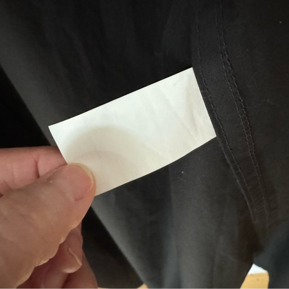 NWT IRO Foxton Long Black Trench Coat Belted Oversized 100% Cotton Poplin 36/S - Picture 15 of 15